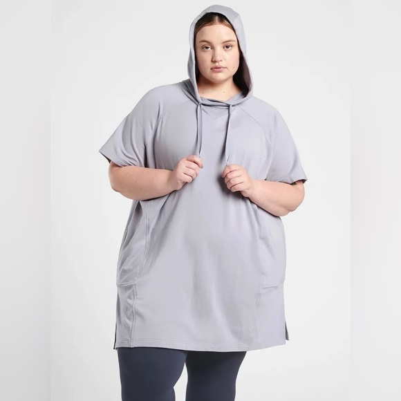 Athleta Tops - Athleta Cabana Tunic Hoodie Sweatshirt